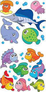 Free Vector Graphics Vector Graphics Blog Page 23 Clip Art Cartoon Fish Arts And Crafts For Kids