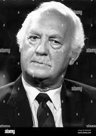 Asher Ben Nathan, Israel's first ambassador to the Federal Republic of  Germany between 1965-1969 Stock Photo