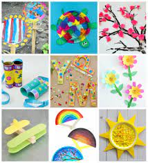 Kids will have fun exploring shapes with these epic shapes with so many creative shape crafts and fun, hands on shape activities to pick from, your hardest job will be to figure out which shape art for kids to try first! 50 Quick Easy Kids Crafts That Anyone Can Make Happiness Is Homemade
