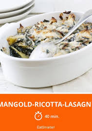 Mangold Ricotta Lasagne Rezept Rezepte Ricotta Lasagne