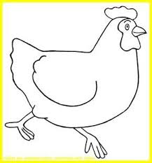 Coloriage Poule A Colorier Dessin A Imprimer Felt Embroidery Coloring Pages Christmas Crafts For Kids