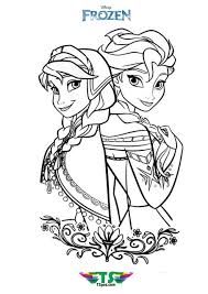 Celebrate winter with these fantastic elsa coloring pages. Elsa Anna Coloring Pages Novocom Top