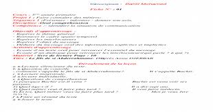 Tremblement de terre 5eme année primaire. Sequence 1 Du Projet 1 5ap Docx Docx Document