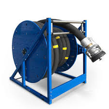 Heavy duty stainless steel spring rectractable hose reel ideal for air, water and chemical. Custom Reel All Industrial Manufacturers Videos