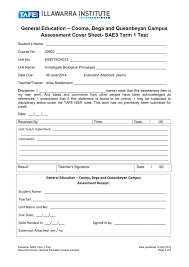 Assessment Task Template