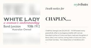 CHAPLIN, Georgia Lee (GL)