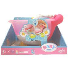 Let's play baby born rain fun shower and interactive bath! Buy Baby Born Interactive Bathtub 828366 Online In Uae Sharaf Dg