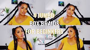 Hair styles beauty hair plait styles hair makeup hairdos haircut styles hair cuts hairstyles beauty illustration. 4 Extra Jumbo Box Braids For Beginners Patricia Bento Youtube