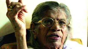 When the party split in 1964, i was with the cpm and thomas was with the. At 97 Gowri Amma Still Has Fire Within