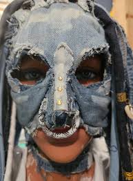 Fashion is art. Denim predator.