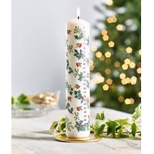 Holly Ivy Robin Advent Candle Christmas Countdown Museum Selection