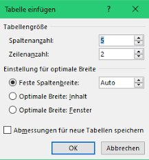 Sie können die tabelle öffnen und im tabellenfenster bearbeiten oder das dialogfeld attribute öffnen. Word Tabelle Erstellen Und Bearbeiten Office Lernen Com