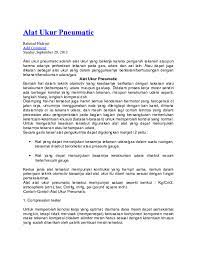 Maybe you would like to learn more about one of these? Alat Ukur Pneumatik Mempunyai Komponen Komponen Utama