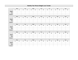 Weight loss plans are empowering people to take control of their health in a whole new way. 43 Weight Loss Charts Goal Trackers Free Templatearchive