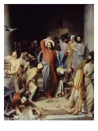 Christ Driving The Money Changers Out Of Temple Giclee Print Carl Bloch Allposters Com Jesus Cleanses The Temple Cleansing Of The Temple Jesus Christ