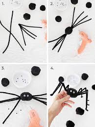 My daughter loves highly detailed coloring projects, so i. Easy Spider Garland Diy A Beautiful Mess