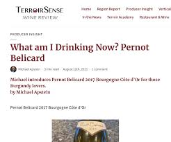 Available for mobile app use. Apstein On Wine