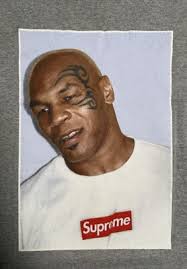 Supreme Mike Tyson Grey Tee Shirt 2007 Sz L Large
