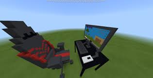 I put together a list of 100 minecraft furniture designs for you. So I Decided To Build A Pc With The Gaming Chair I Built And The Pc Is Playing Terraria Minecraft