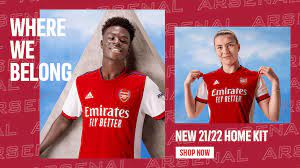 Arsenal 21/22 away mini kit. Introducing Our New Home Kit For 2021 22 Adidas X Arsenal News Arsenal Com