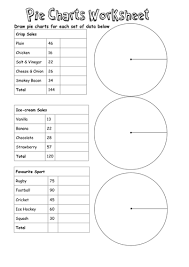 pie chart worksheet pdf reading pie charts worksheet free