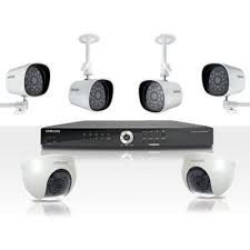 Some of the essential for a security camera system are high definition resolution, dvr hard drive for recording, remote viewing capability, infrared. Samsung Sde 4001 8 Ch Security System With 6 Cameras By Samsung 799 00 For Your Home Or Business Sams Surveillance System Dome Camera Video Security System