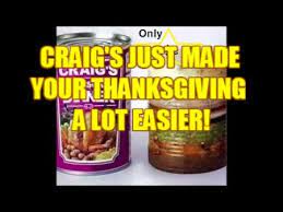 Is craig s thanksgiving dinner in a can real; Craig S Thanksgiving Dinner Cover Youtube
