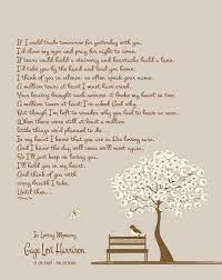 Poem To Give With Tree To Plant For Deceased Loved One Google Search Memorial Poems Sympathy Poems Remembrance Poems