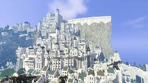 Just join the server and go through a new player quiz with some . Minas Tirith Side Minecraft Middle Earth