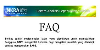 Secara mudahnya saps nkra merupakan pengkalan data maklumat peperiksaan untuk semua peperiksaan yang dijalankan di sekolah bantuan kerajaan kementerian pendidikan malaysia. Spas Sistem Analisis Peperiksaan Sekolah Terkini For Android Apk Download