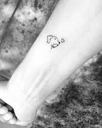 50 Meanningful Small Animal Tattoo Designs For You Page 8 Of 12 Summell Blog Small Dog Tattoos Small Animal Tattoos Dog Tattoos
