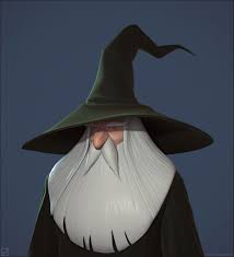 Old Wizard 3d Model By Polycount User Juju Zbrush Hair Zbrush Gandalf
