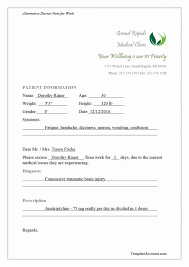 Doctor Note For Work Beautiful 42 Fake Doctor S Note Templates For School Work Doctors Note Template Doctors Note Notes Template