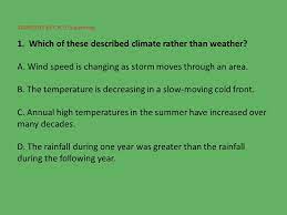 Oleh svghxavj juli 06, 2021 posting komentar 5 8a Differentiate Between Weather And Climate Ppt Download