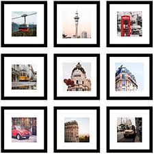 4.7 out of 5 stars. Amazon Com Wood Meets Color 12x12 Picture Frames Set Wall Gallery Collage Frames Photo Mats 9 12x12 H Picture Frame Wall Frames On Wall Wooden Photo Frames