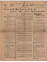 Maybe you would like to learn more about one of these? Muncie Post Democrat 1922 11 17 Vol 02 No 41 Muncie Post Democrat Newspaper Ball State University Digital Media Repository