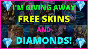 Jun 09, 2021 · to welcome v1.6, seagm is giving away a limited amount of keys worth 50 primogems for free! Mobile Legends Free Skin And Diamond Giveaway 2020 Youtube