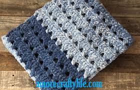 Popularity newest first alphabetical on sale first. Crossed Double Crochet Baby Blanket Pattern A More Crafty Life