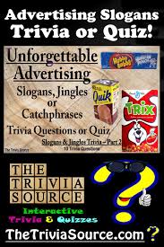 You can use this swimming information to make your own swimming trivia questions. Advertising Slogan Trivia Or Quiz Part 2 Advertising Slogans Trivia Questions Trivia