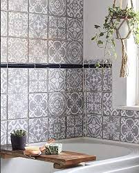 Maybe you would like to learn more about one of these? Lps Pack Of 9 Mixed Grey Victorian Moroccan Retro Traditional Aged Style Mosaic Style Tile Transfers Stickers Bathroom Kitchen Stick On Wall Tile Peel And Stick Trendy Retro Amazon Co Uk Home