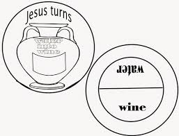 Sunday School Fun The First Miracle Jesus Turns Water Into Wine Sunday School Activities Sunday School Preschool Bible School Crafts