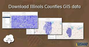 St Clair County Il Gis Download Illinois Counties Gis Data - United States - Railway, Highway Line  -