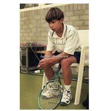 For a young tennis player, few things are likely as difficult as facing your childhood idol. Collection Of Rafael Nadal Childhood Photos Tennisfansite Com