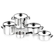 Si quieres disfrutar de baterías de cocina duraderas y que, además, son muy agradables a la vista gracias a sus acertados diseños, no lo dudes ni baterías de cocina de las marcas más conocidas y prestigiosas como magefesa, fagor, bra, san ignacio, wmf, se mezclan perfectamente con marcas. Bateria De Cocina 5 Piezas Terminox