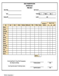 Do you normally have busy days? 23 Printable Daily Time Sheet Forms And Templates Fillable Samples In Pdf Word To Download Pdffiller