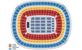 Georgia Dome Seating Chart Falcons