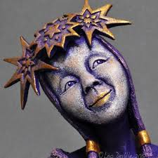 Art Sculpture & Yarn 'happiness' Boxframe