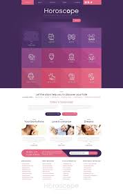 Astrology Responsive Website Template 52965 Website Template Responsive Website Template Professional Website Templates