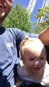 She’s definitely a little thrill seeker.