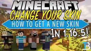 There has to be a way. How To Change Your Skin In Minecraft 1 16 5 Java Edition Youtube